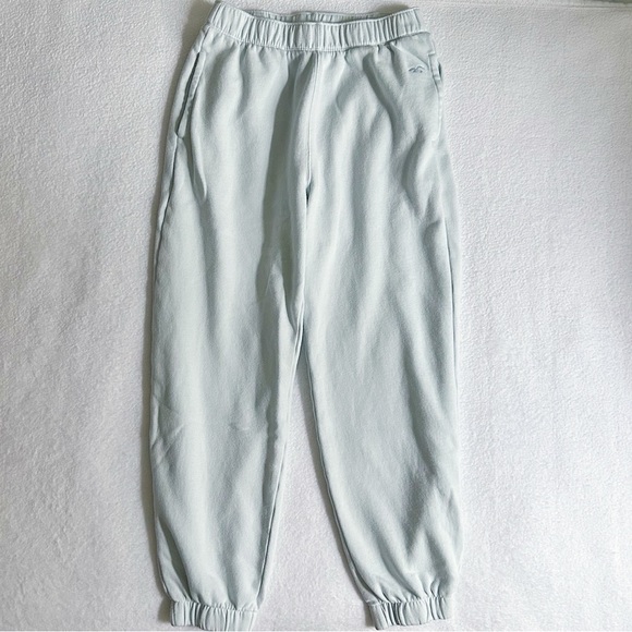 Hollister Feel Good Fleece Dad Joggers Light Blue Small - Short - Picture 5 of 11